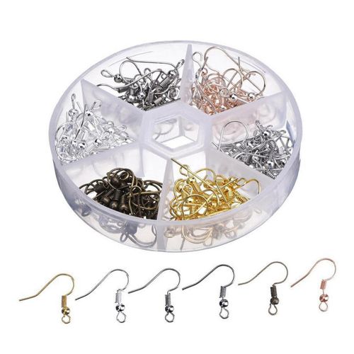 10 Silver Nickel Free Titanium French Hook Earring Findings with Open Loop  Ring  Amazonin Home  Kitchen