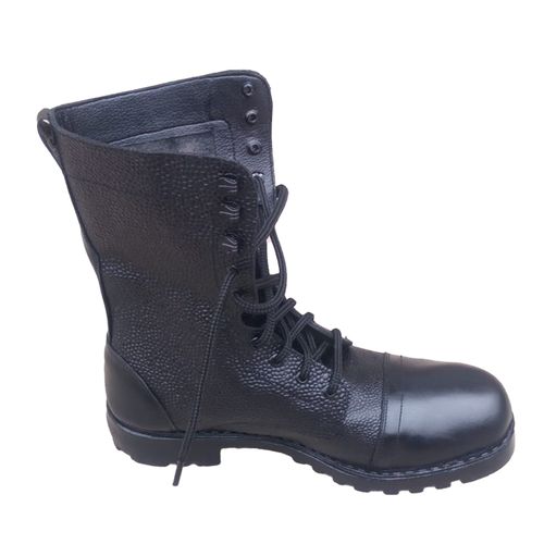 Simjon Shoes Leather Security Boots Unisex Black Best Price