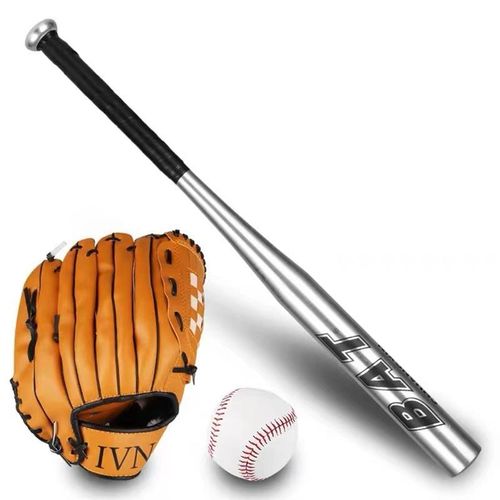 product_image_name-Generic-Baseball set 3 in 1 set Baseball bat / baseball gloves and baseball ball -2