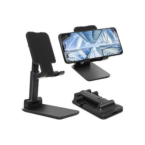 product_image_name-Generic-Portable and Foldable Desktop Phone Holder/ Phone Stand-1