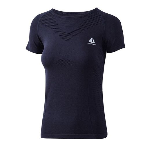 Solid color sports top women yoga Yoga suit short sleeve T-shirt