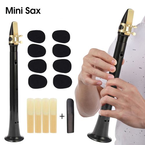 Generic Pocket Saxophone Simple Sax Reed Tooth Pad Set Black @ Best Price  Online