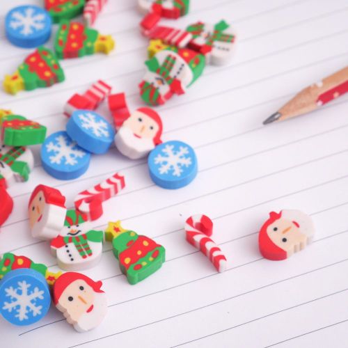 Generic High Sales 35 X Eraser Santa Tree Snowflake Advent @ Best