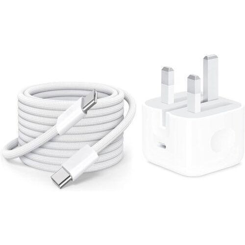 product_image_name-Apple-iPhone 15 Plus Charger, 35W USB C Charger with  USB-C to C Fast Charing/Data Cable-2