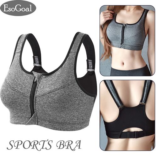 Guabogewa High Support Sports Bras for Women Womens No Steel Ring French  Womens Front Close Bra T Back 36ddd Sports (Beige, M) : :  Clothing, Shoes & Accessories
