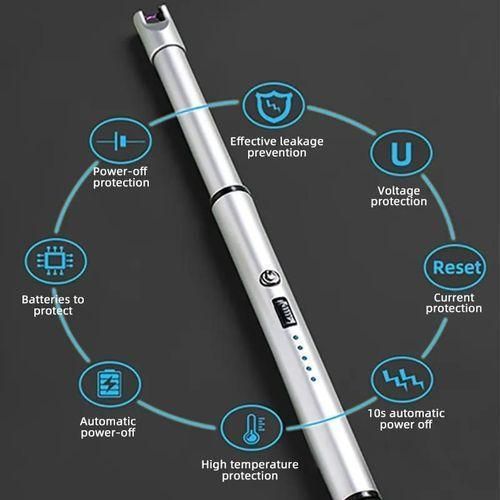 product_image_name-Generic-360 Electric rechargable laser lighter-2