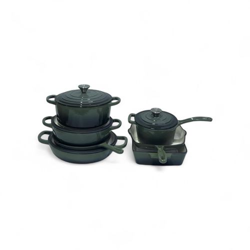 product_image_name-Generic-Castella Cast Iron Cookware Set – 11 Pieces-1