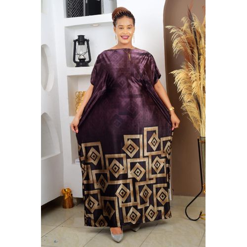 Fashion Dera Dress - Women's Casual Dress - Dark Purple - One Size Fits All  @ Best Price Online