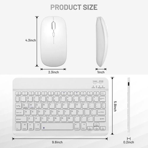 product_image_name-Generic-Ultra-Slim 10-Inch USB for Keyboard Kit Portable Mini Wireless Rechargeable Split Mechanic Keyboard for iPad Tablet -5