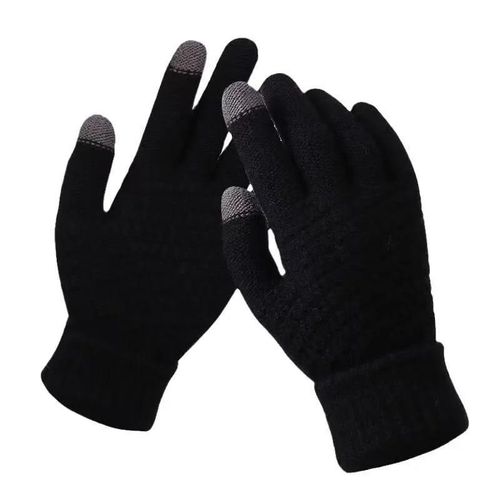 product_image_name-Generic-Women Men Warm Winter Touch Screen Gloves Stretch Classical Knit Mittens Wool Full Finger Outdoor Cycling Driving Glove-1