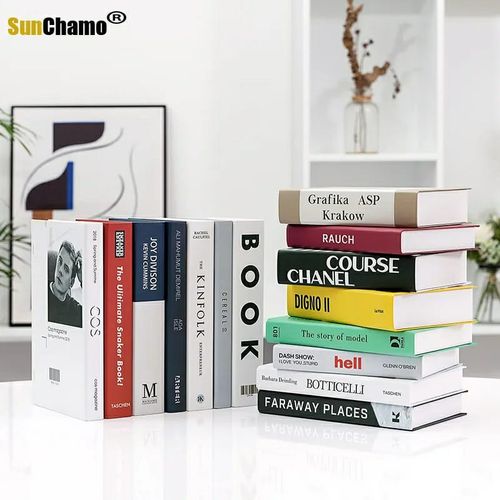 Fashion Fake Books For Decoration Storage Box Luxury Decorative