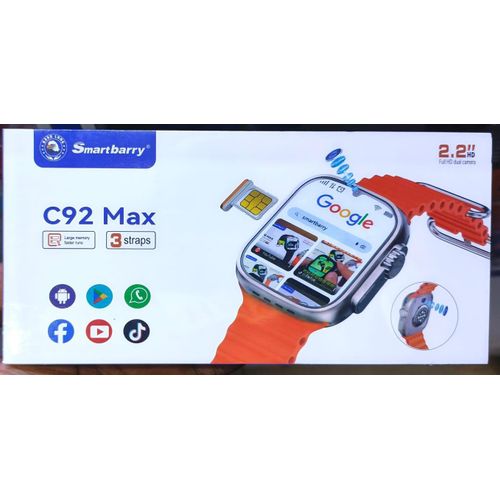 product_image_name-Smartwatch-C92 MAX 4G SIM support Smart Watch 6G-64G GOLD-1
