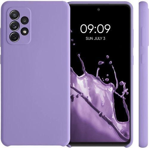 product_image_name-Generic-Samsung Galaxy A72 Shockproof Silicone Phone Case with Microfiber Lining Protective Cover-3