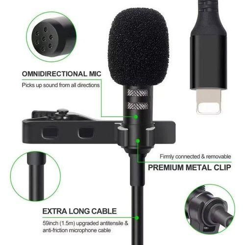 product_image_name-Generic-Iphone Lightining Lavalier Microphone Lapel Vlogging Kit-2