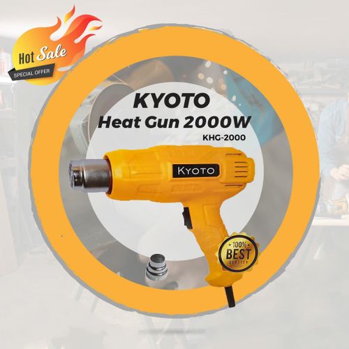 Hot Air Heat Gun 2000W with Accessory Set