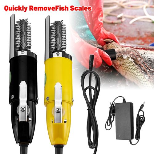 Generic 120W Electric Fish Scale Ser Waterproof Fishing Scaler Easy Clean  Stripper Remover Cleaner Universalhine Seafood Tool @ Best Price Online