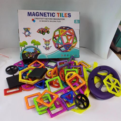 product_image_name-Generic-Magnetic Tiles Creativity Beyond Imagination 3-D Magnetic Building Tiles-1