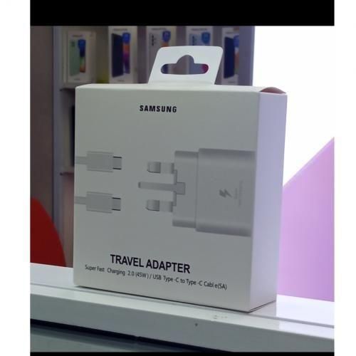 product_image_name-Generic-Samsung NOTE 20 . Fast Charger 25W. USB Type C To C Cable. White-2