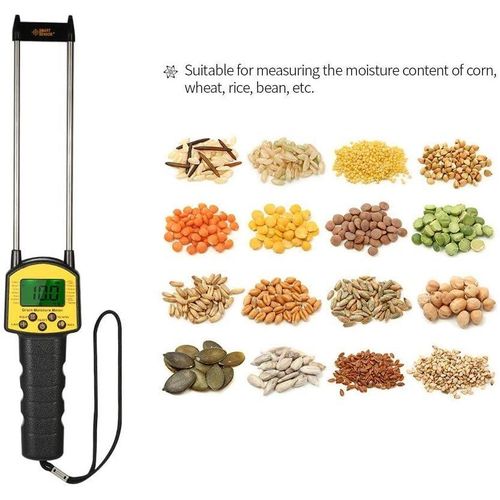product_image_name-Smart Sensor-AR991 Rice Moisture Meter, Rice And Wheat Moisture Meter, Grain Moisture Meter, Corn, Wheat, Rice, Beans, Feed Rapeseed Seeds, Etc-2