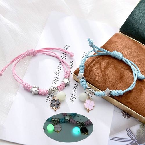 Matching heart bracelets top