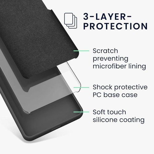 product_image_name-Generic-Shockproof silicone Case Microfiber Lining cover for samsung Galaxy A04s/ Samsung A13 -3