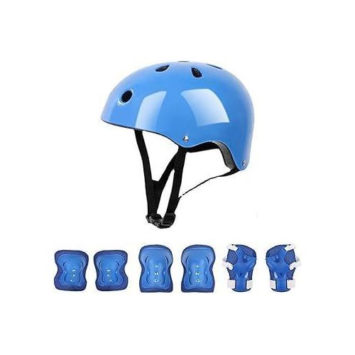 product_image_name-Generic-7pcs Full Set Cycling and Skating Protective Guards/ Protective Gears with Helmet-2