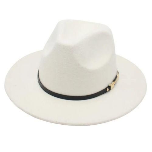 product_image_name-Generic-Classic white wide-brime Fedora hat with a black band-1
