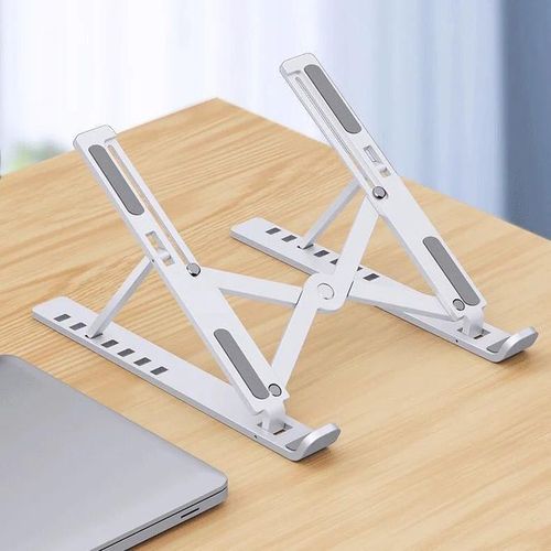 product_image_name-Vista-Adjustable Plastic Laptop Stand Foldable Portable Laptop Holder-4