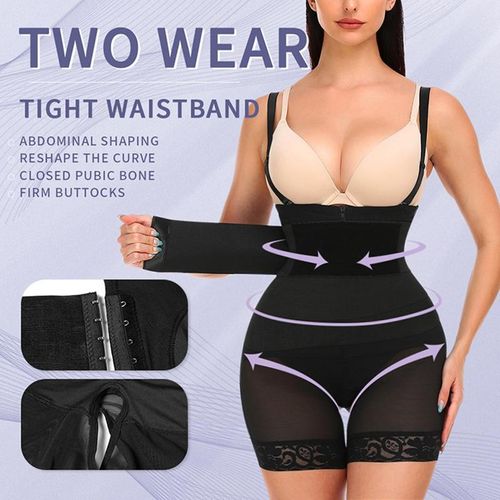 Fashion Waist Trainer Body Shapewear Bodysuit Women Tummy Slimming Flat  Belly Girdle Postpartum Wrap Belt Fajas Corset 6XL @ Best Price Online