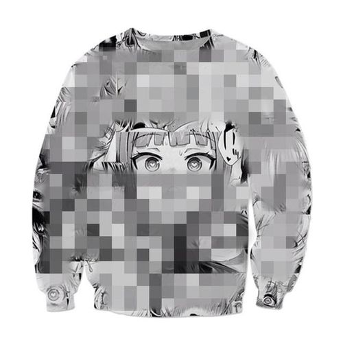 Ahegao sweatshirt outlet