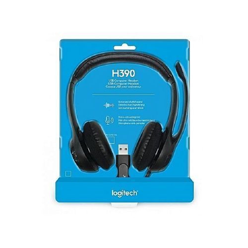 Logitech usb headset h390 with noise cancelling mic price discount