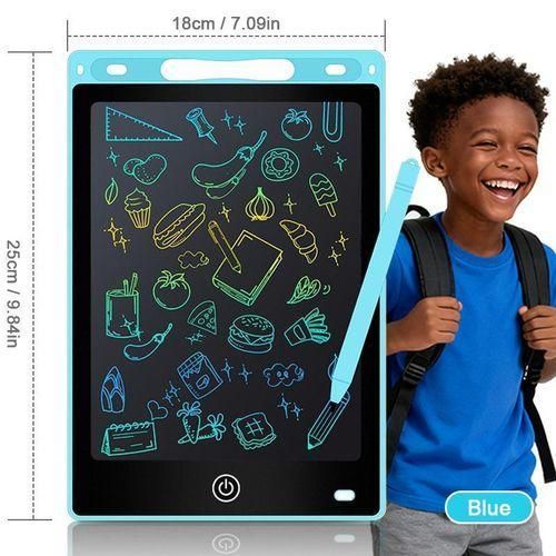 product_image_name-Generic-2 Pieces LCD liquid crystal Kids Writing Tablet - Pink Blue -3