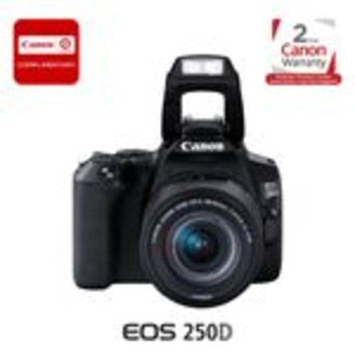 Canon EOS 250D / Rebel SL3 DSLR Camera w/ 18-55mm F/3.5-5.6 III Lens :  Electronics 