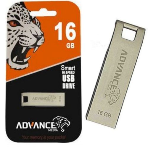 product_image_name-Advance-16GB USB Flash Drive -Silver-1