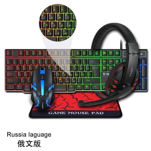 product_image_name-Generic-4 in 1 combo RGB Wired Mechanical keyboard combos for desktop computer gamer-1