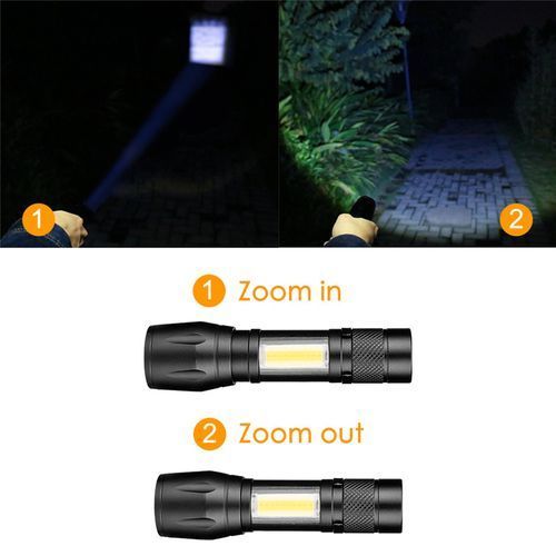 product_image_name-Generic-SB Rechargeable Portable Mini LED Flashlight Outdoor Torch-3