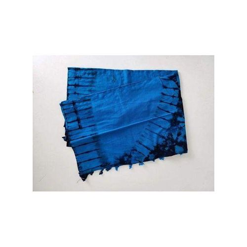 product_image_name-Generic-1 pc Tye and Dye pure cotton multipurpose leso - Blue-1