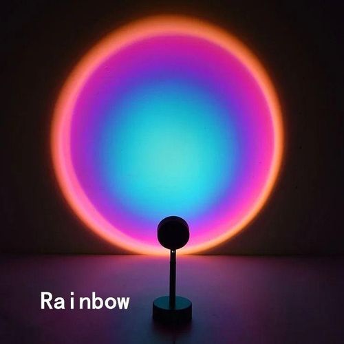 product_image_name-Generic-Adjustable Sunset Lamp LED Projection Light USB Home Decor for TikTok Videos-1