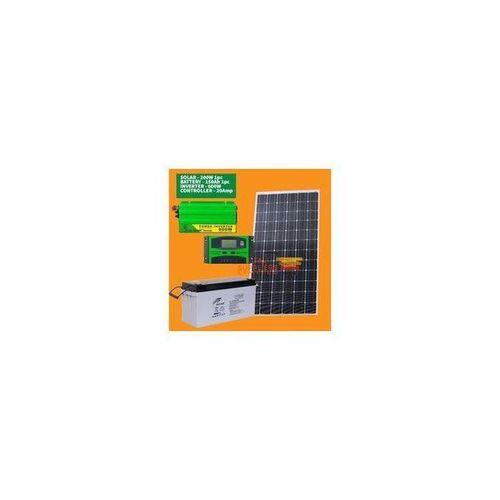 product_image_name-Sunlight Solar-200Watts Solar Panel Full Kit + Ritar 150AH Solar Battery + 600Watts Solar Inverter + 20AH Solar Charge Controller-1