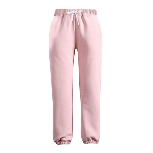 Generic Fleece Lined Sweatpants Warm Women Loose Fit Jogger Pants Girls  Pink M @ Best Price Online