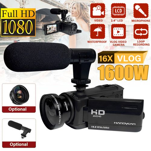 vlogging camera wide angle