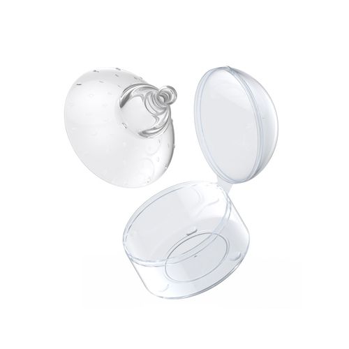 2pcs Silicone Nipple Protectors Feeding Mothers Breastfeeding Nipple  Shields Protection Cover
