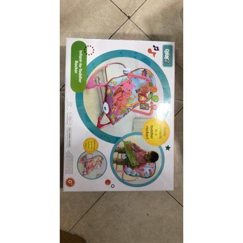 product_image_name-Generic-Unique Design  Infant To Toddler Rocker/Bouncers- Pink-3