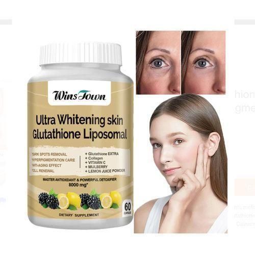 product_image_name-Wins Town- 8000mg Ultra Whitening Skin Glutathione Liposomal Softgels - 60 Capsules-8