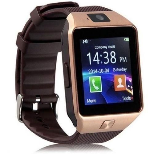 product_image_name-Generic-Smart Watch Phone For Android And Apple  - Gold Brown-1