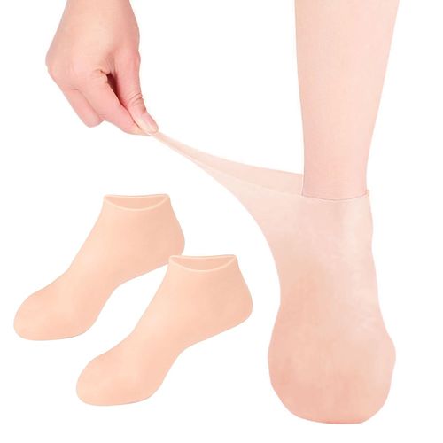 Generic Silicone Gel Moisturizing Socks Cracked Foot Skin @ Best