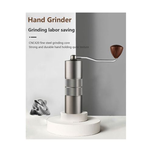 Manual Coffee Grinder CNC Stainless Steel Grinding Core Adjustable