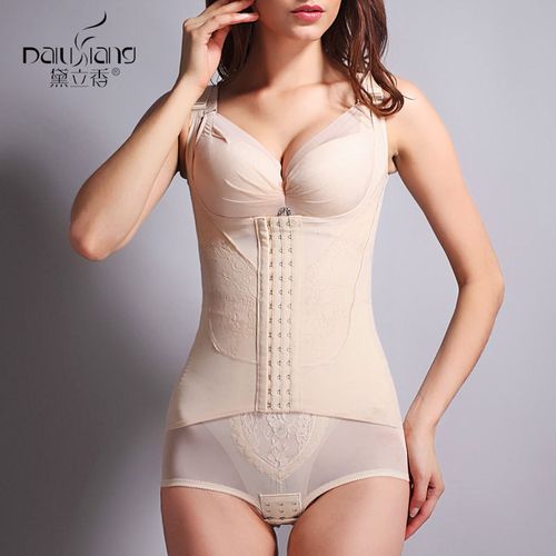 Generic （Chocolate Color）Spring/summer Thin Postpartum Tummy Tuck Corset Is  Breathable, Comfortable And @ Best Price Online