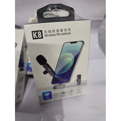 product_image_name-Generic-K8 Lavalier Wireless Mic Type-C Clip-on for Interviews, Zoom, and Content Creation-4