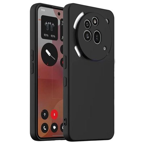 product_image_name-Org-Nothing phone 3a pro silicone shockproof with inner cloth shock absorber protective case -black -1